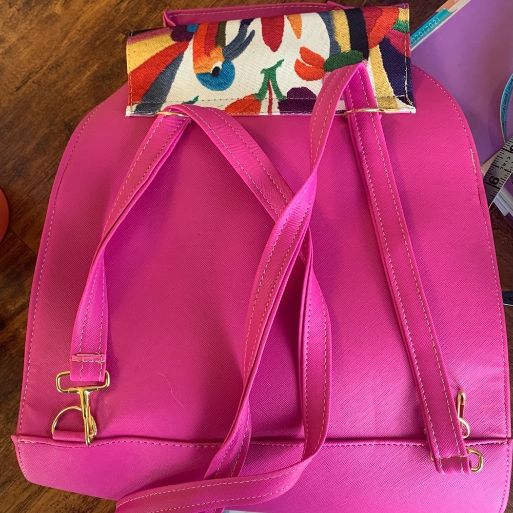 Mexican purse, backpack style, made in Mexico - Picture 7 of 9